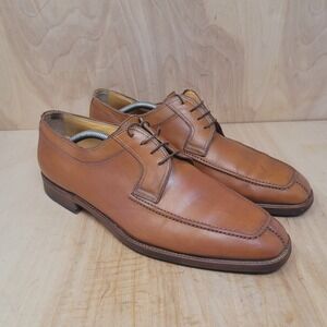 Beltrami Mens Oxfords Size 11.5 M EU 44.5 Split Toe Derby Leather Dress Shoes